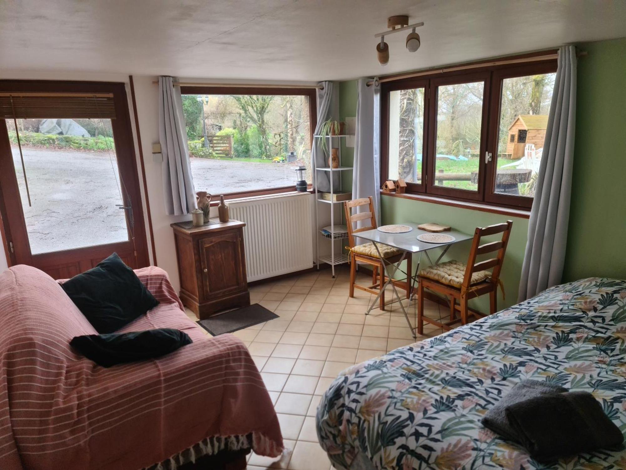 Chambre A La Ferme, Les Vergers Du Muscardin Breel Ngoại thất bức ảnh